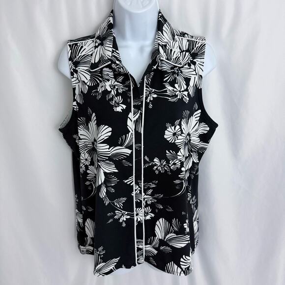 Izod Quick Dry Sleeveless Top Size Large - Picture 1 of 11